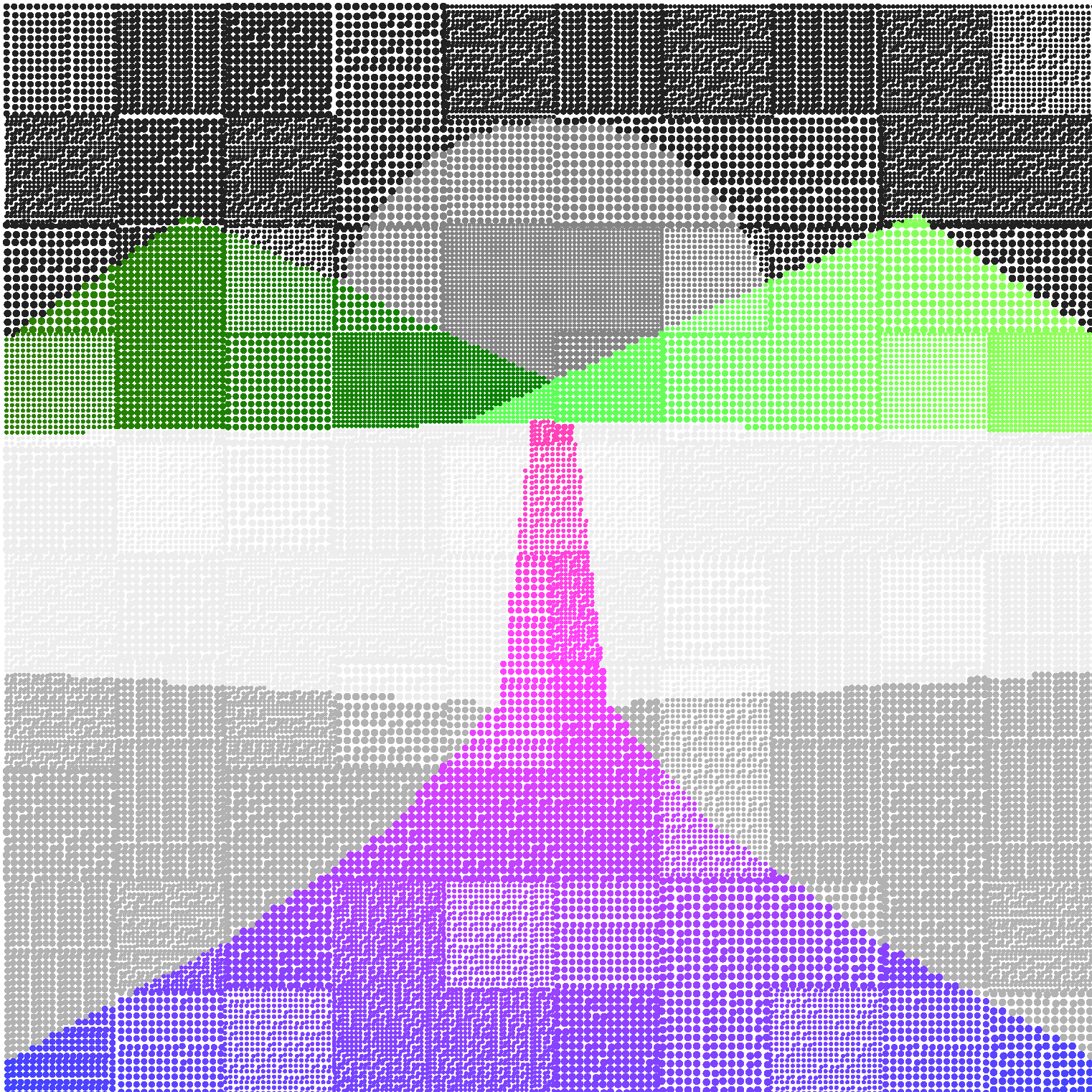 Sonoran Roadways 'Lenny' output (hue gradient blended)